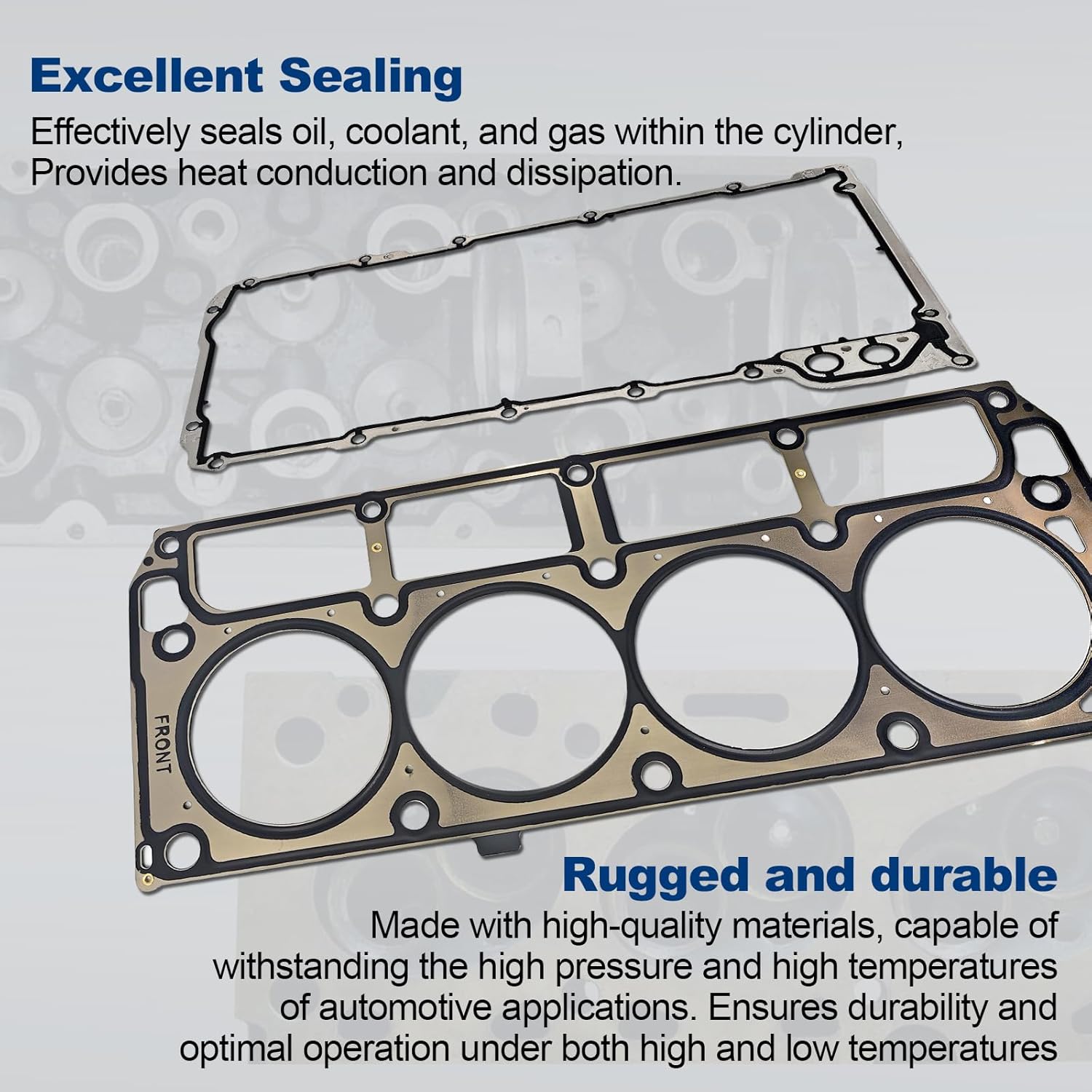 12558178 Engine Rebuild Re-Ring Kit Compatible with GM for Chevy for Silverado LS1 LS6 LQ4 LQ9 4.8L 5.3L 5.7L 6.0L 1999-2017 Replace # 12558178, BTR73450, 12617944, 12612350