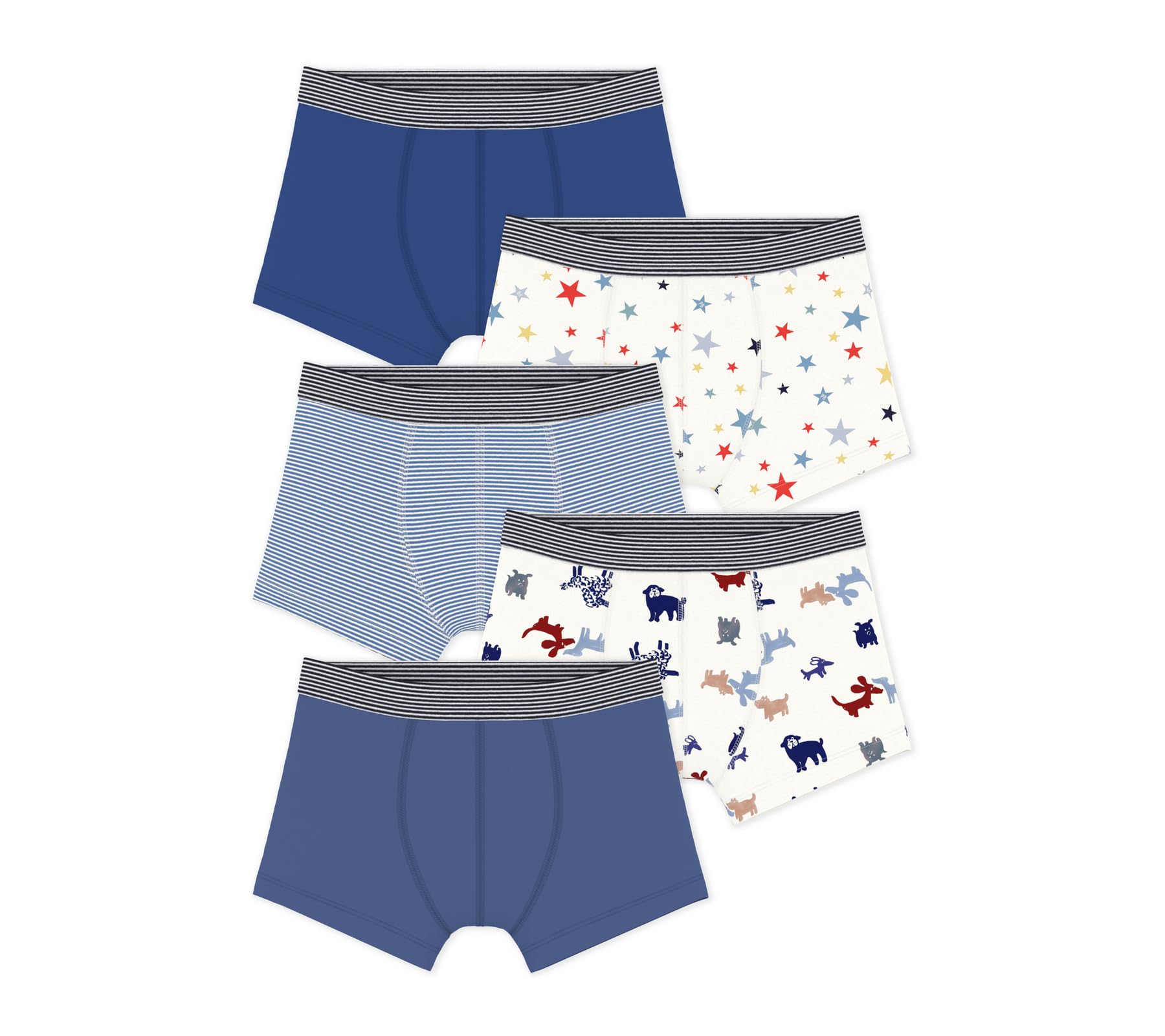 Petit Bateau A0f27 sous Vêtements Jour Garçon