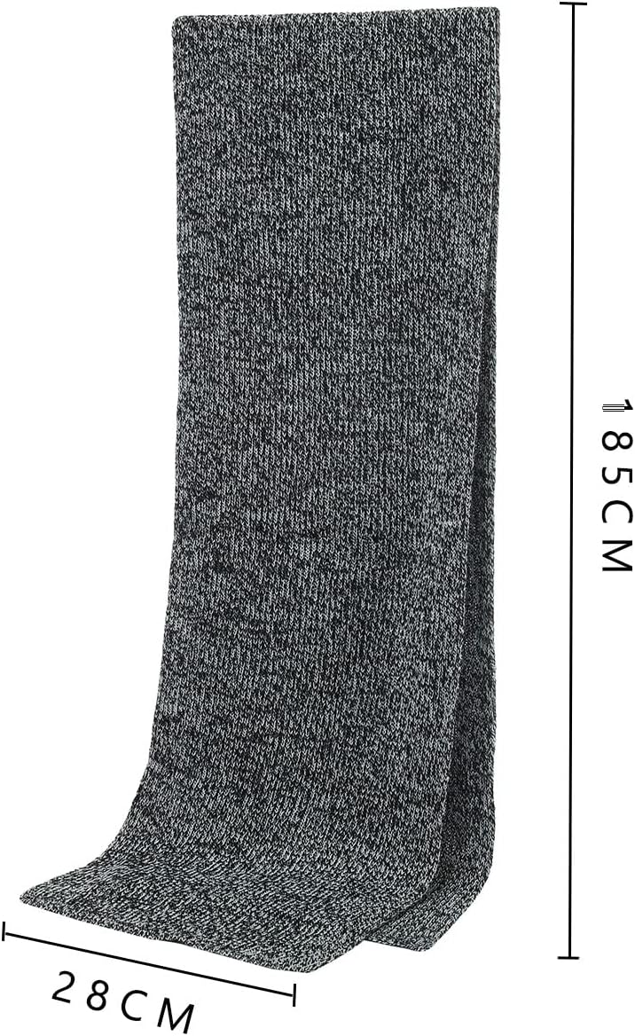 Winter Beanie Hat Scarf Touch Screen Driving Gloves 3 in 1 Set for Men Women Ribbed Knit