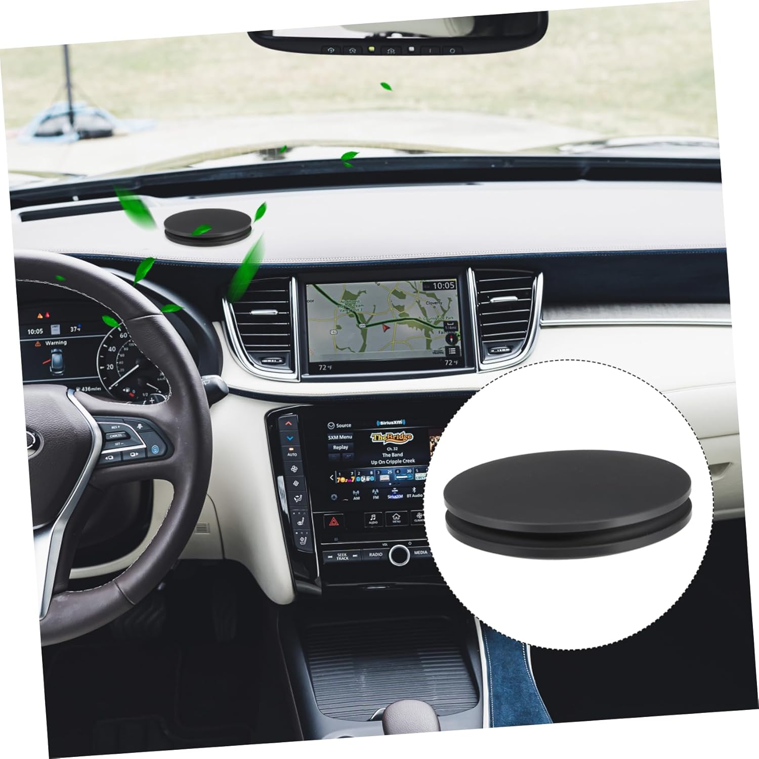 SUPVOX 2sets Car Freshener Diffuser Auto Aroma Machine Easy to Replace Tablets