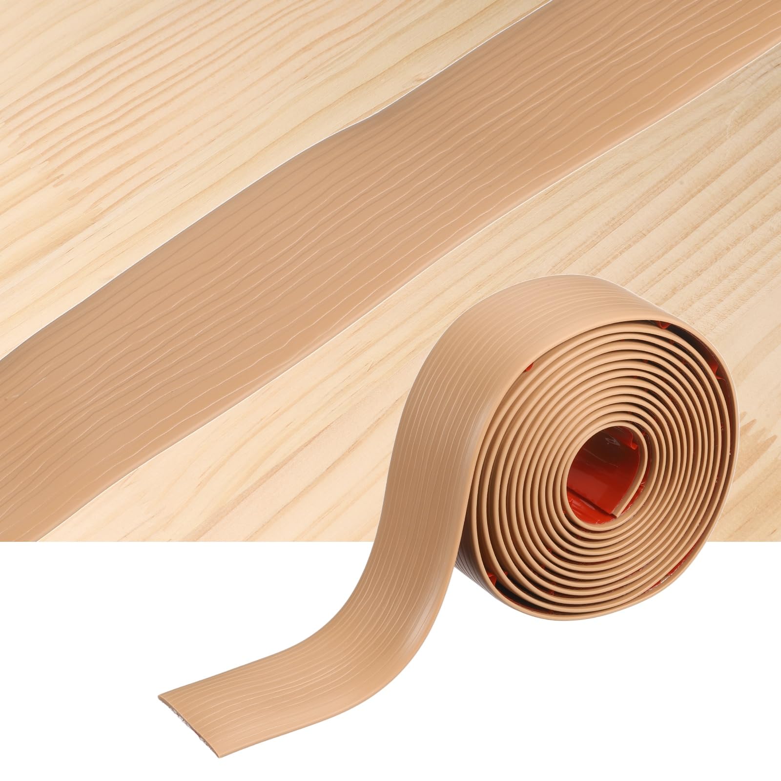 Tiras de transición para suelo vinilo adhesivo unión salón pasillo marrón claro