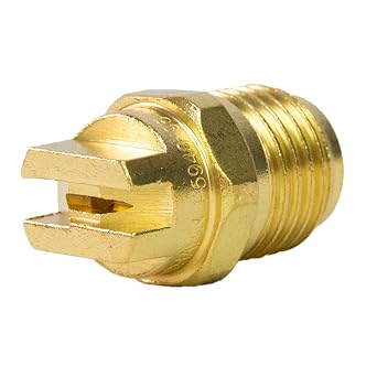 Chapin Industrial 0.5 GPM 95 Angle Male Brass Fan Nozzle 6-5940