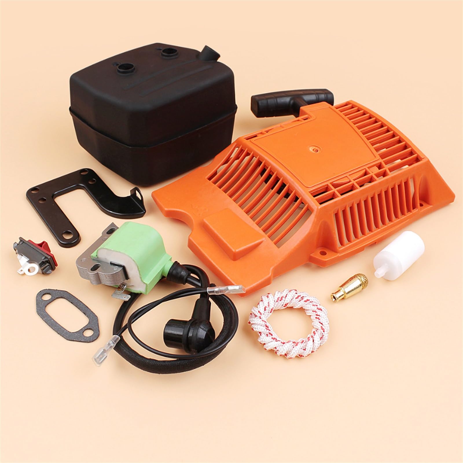 Kit bobina di accensione for avviamento a strappo, pezzi