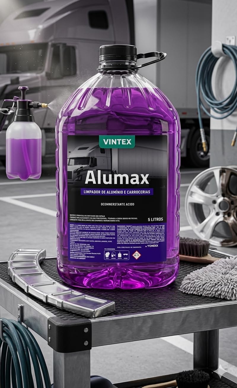 Vintex Kit Nettoyage Automobile – Alumax + Removex 5 Litres Chaque