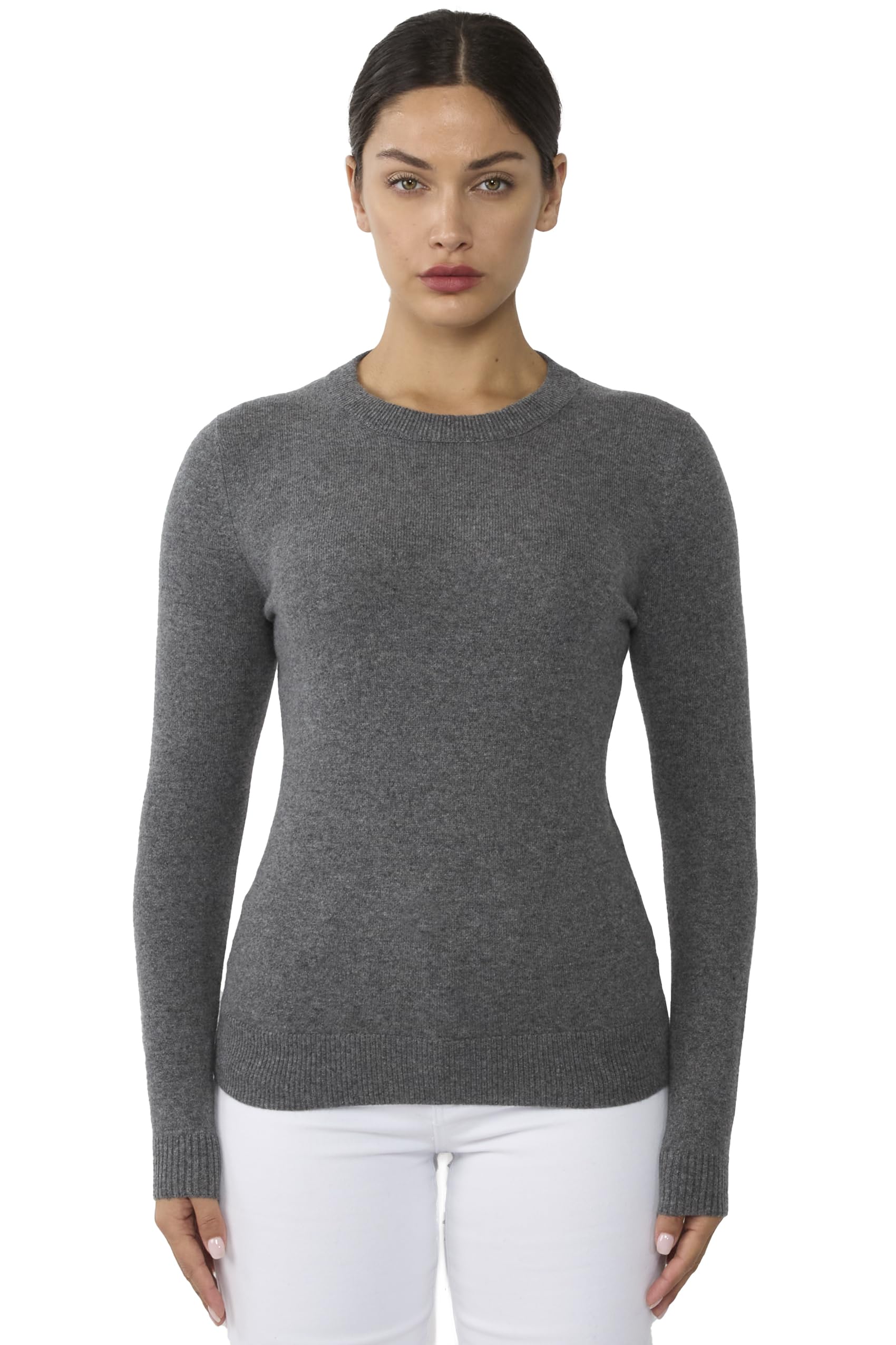 JENNIE LIU Cashmere Crew Neck