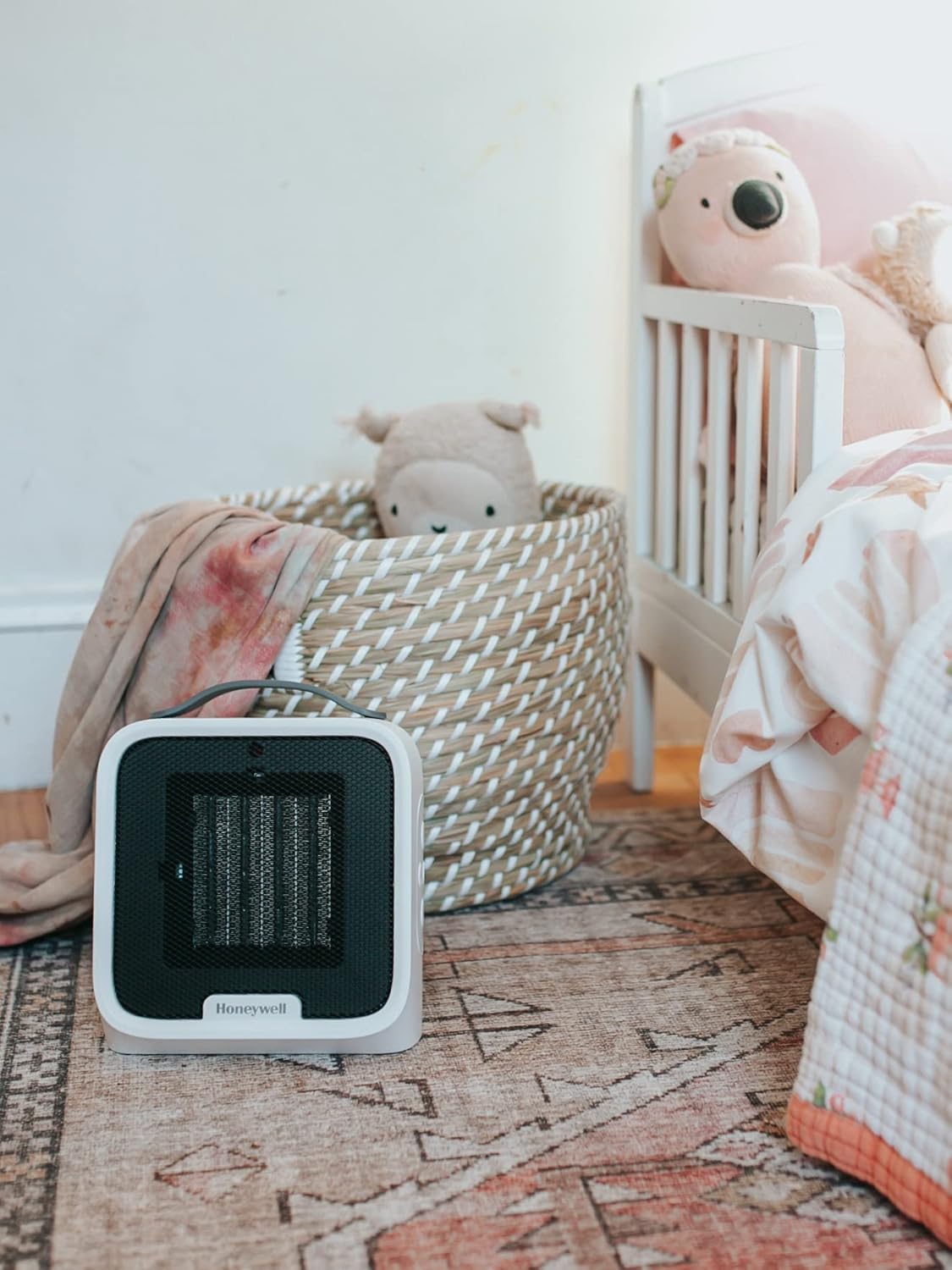 Honeywell UberHeat Plus Ceramic Space Heater for Small Rooms, White