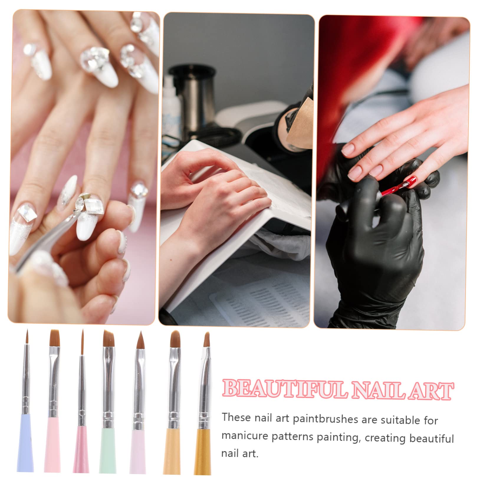 Healeved 35stücke Teiliges Nagelkunst Pinselset Maniküre Malwerkzeug Für Präzise Designs Für Und Professionelle Nagelstudios Für Feine Zeichnungen Und Muster Fingernägeln