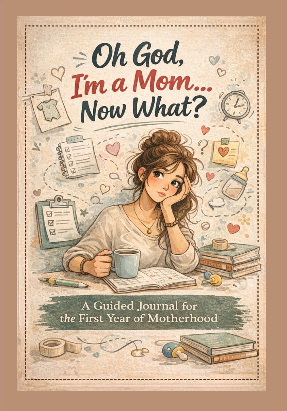 Oh God, I’m a Mom… Now What?: A Guided Journal for the First Year of Motherhood