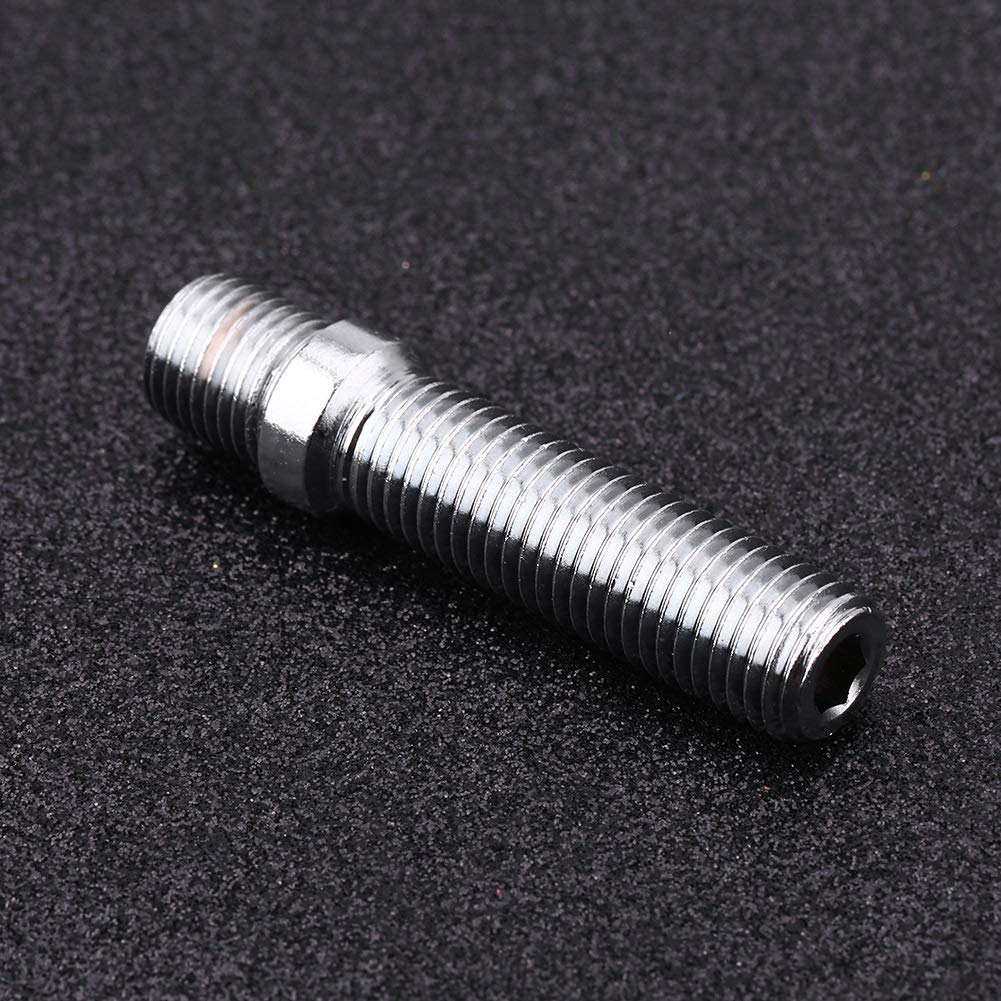 20 piezas 50 mm ruedas extendidas conversión de perno 12x1,5 a 12x1,5 adaptador de tornillo compatible con 1998-2008esparragos rueda coche