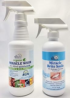 Miracle WASH and Miracle Brite Smile - Hydrogen Peroxide Food