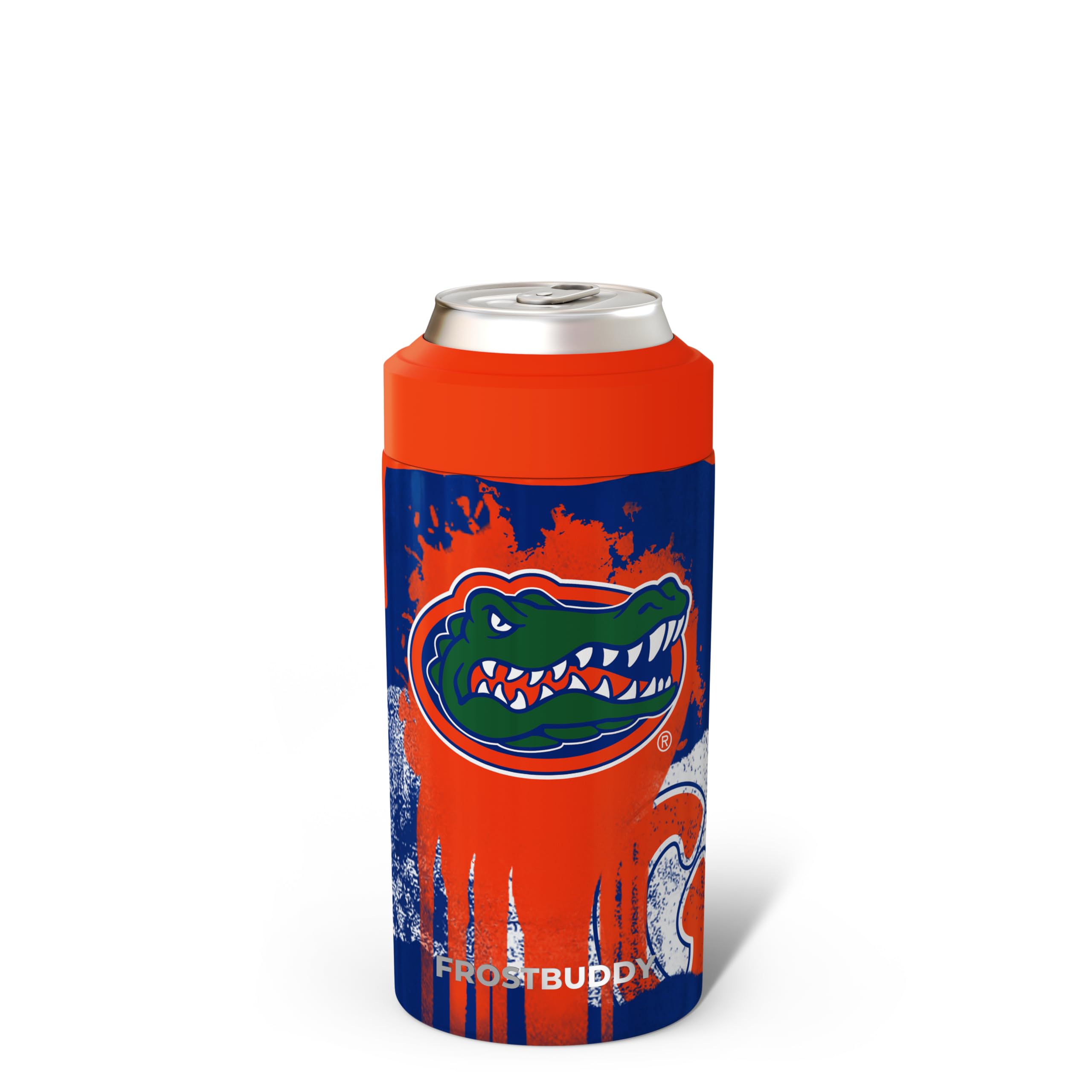 Frost Buddy Universal Can Cooler - Fits 12 &amp; 16 oz (Florida Gators | Drip)