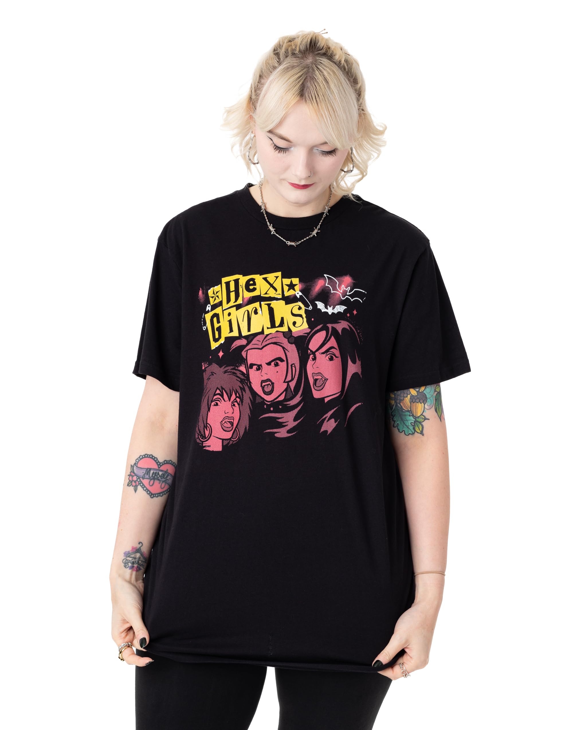 Scooby Doo (Xxx-Large) Short Sleeved T-Shirt (Womens ) Black