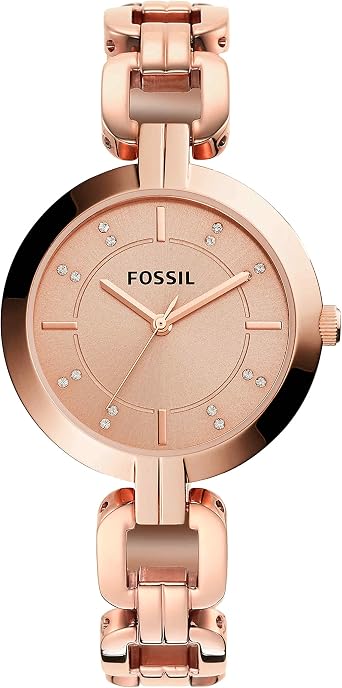 Fossil Womens Kerrigan Quartz Stainless Steel Dress Quartz Watch