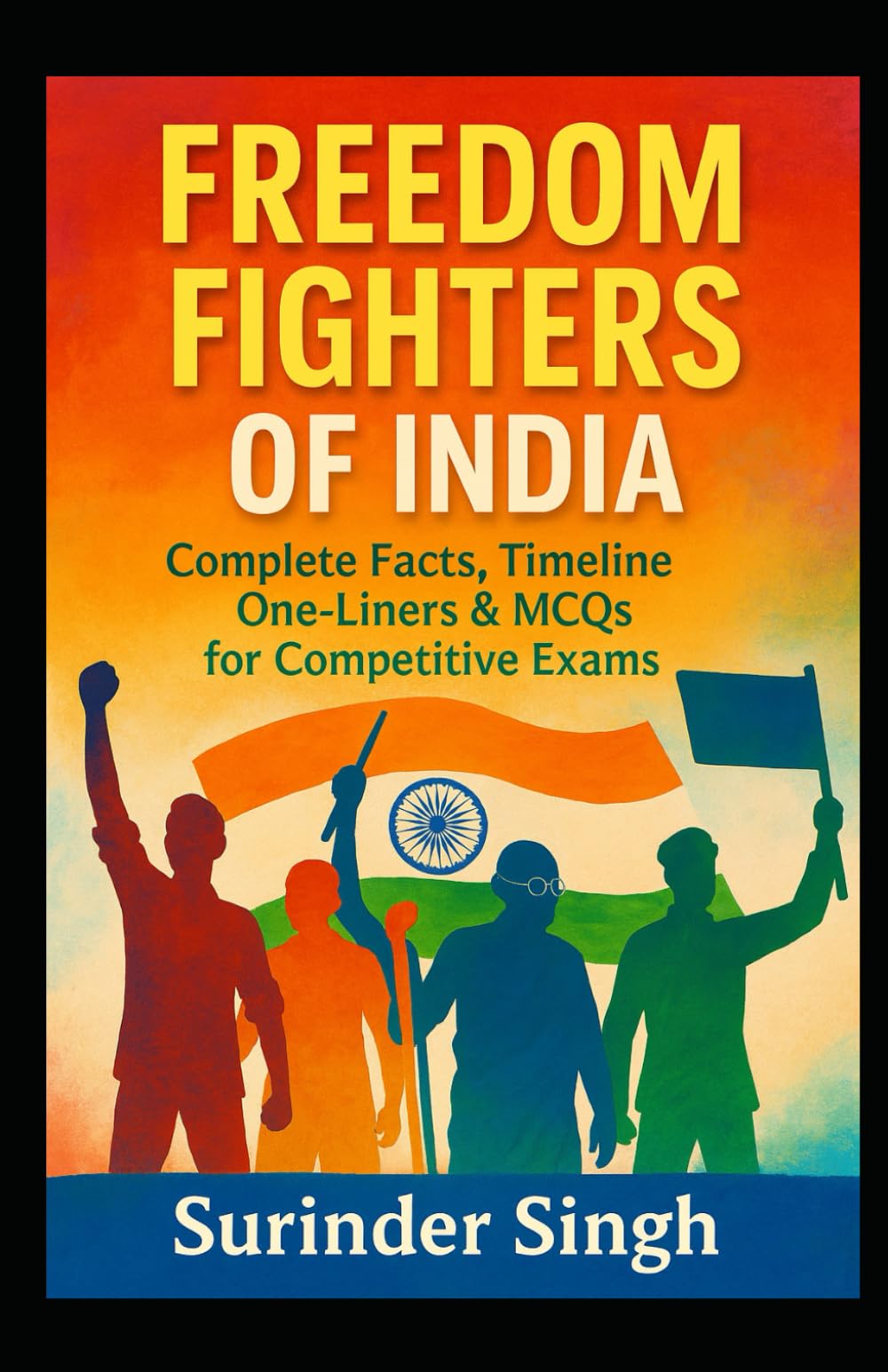 Freedom Fighters of India Complete Facts, Timeline, One-Liners & MCQs for Competitive Exams: From 1857 to 1947 – Facts, One-Liners & MCQs