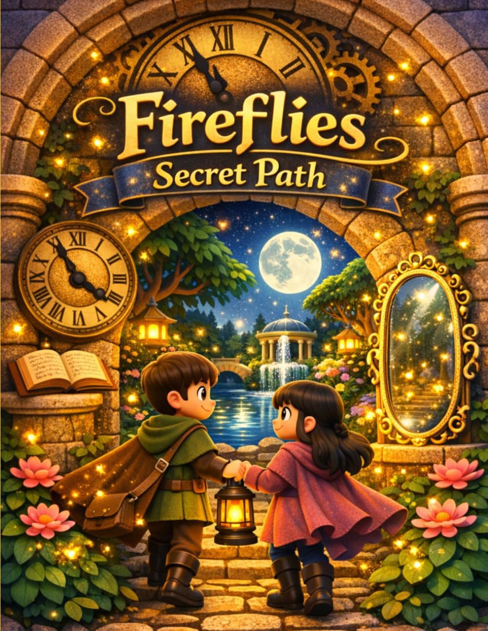 The Fireflies' Secret Path: Mystery,MAGIC,RIDDLES, Fun Adventure.