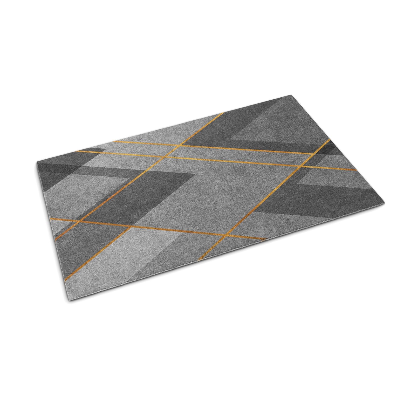 Paillasson extérieur Tulup 90x60 cm tapis résistant aux intempéries géométrique