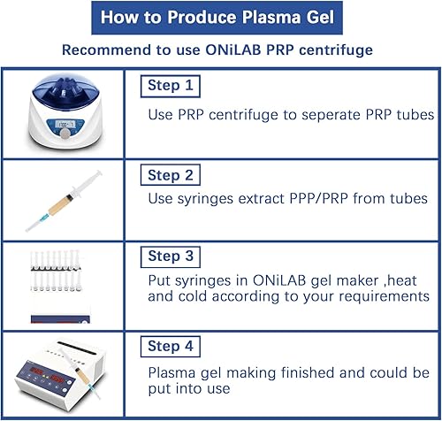 Miniatura 7 de ONiLAB Máquina de calefacción de gel con modos de calefacción y refrigeración, 4 x 0.2fl oz, 16 x agujeros de 0.0fl oz-0.1fl oz, calentador de gel