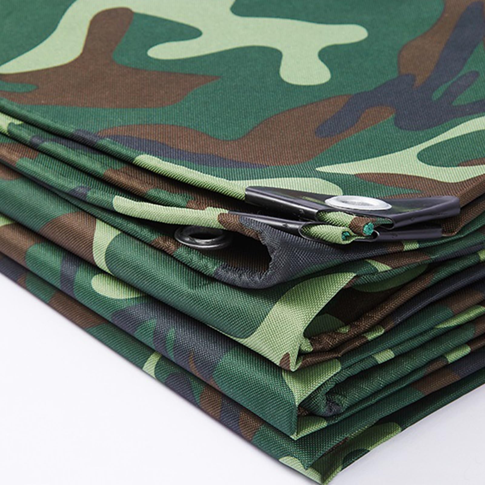 Tarpaulin 450g/m² Heavy Duty Camo Tarp Sheet 1x1.5m 1.2x1.5m 1.5x2m 2x3m 3x4m 4x6m Multipurpose Covers Outdoor Furniture Caravan Cover Sheet(1x1m)
