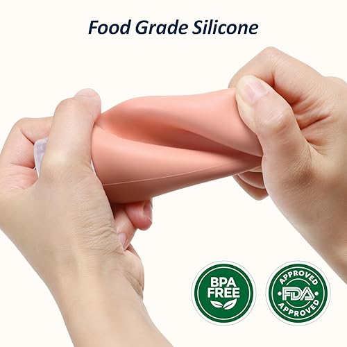 Miniatura 8 de PACKISM Bolsa de aseo aprobada por la TSA con botellas, artículos esenciales de viaje, paquete de 8 botellas de viaje de silicona de 3.4 onzas a