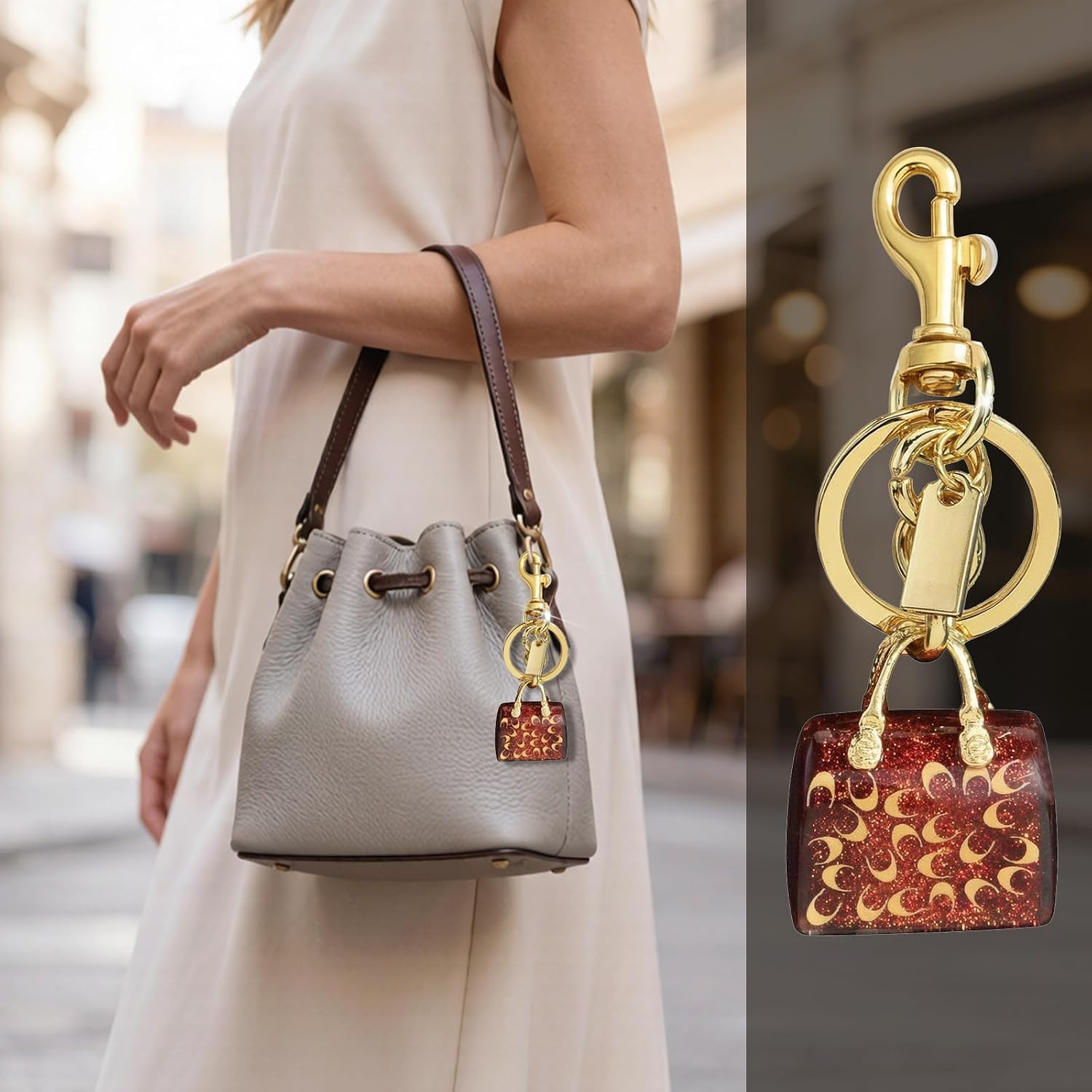 Bag Charm for Handbags,Purse Charm for Women,Cute Charms for Purses image 3