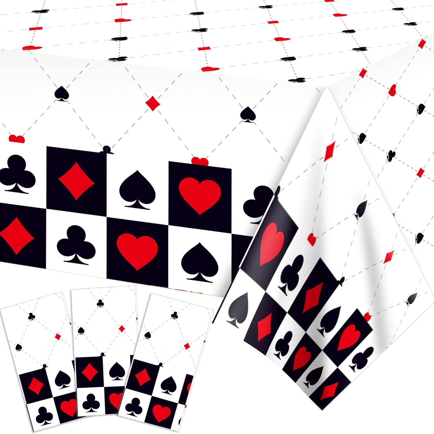 3 Pcs Casino Poker Themed Birthday Party Decorations Casino