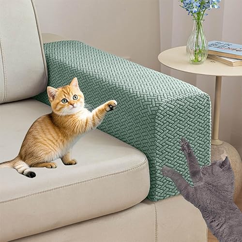 Miniatura 47 de Fundas de cojín de sofá y funda de sofá para sofás seccionales, fundas de sofá reversibles antideslizantes, lavables, a prueba de mascotas, Café