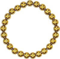 Vista 702 de Amazing Gemstone Pulsera de cristal para mujeres y hombres, pulsera de cristal curativo de protección, pulsera elástica con cuentas de piedras