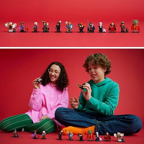 Miniatura 4 de LEGO Minifigures Dungeons & Dragons - Paquete de 6 juguetes para niños y niñas a partir de 5 años - Figuras coleccionables para niños y adultos