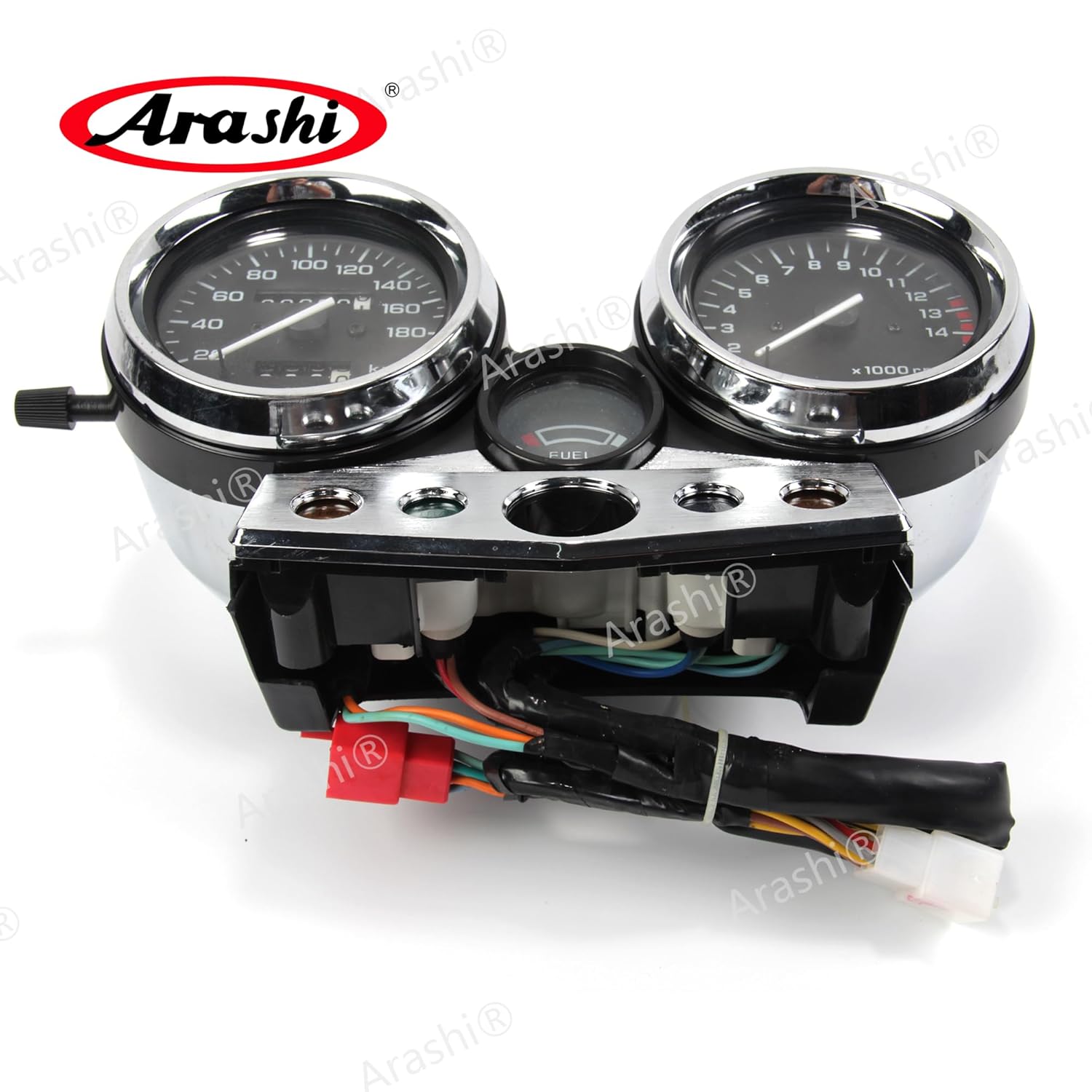 Arashi Speedometer Gauges Tachometer for Honda CB400SF 1995-1996, Motorcycle Replacement Parts Digital Odometer Cluster Speedo Meter Instrument