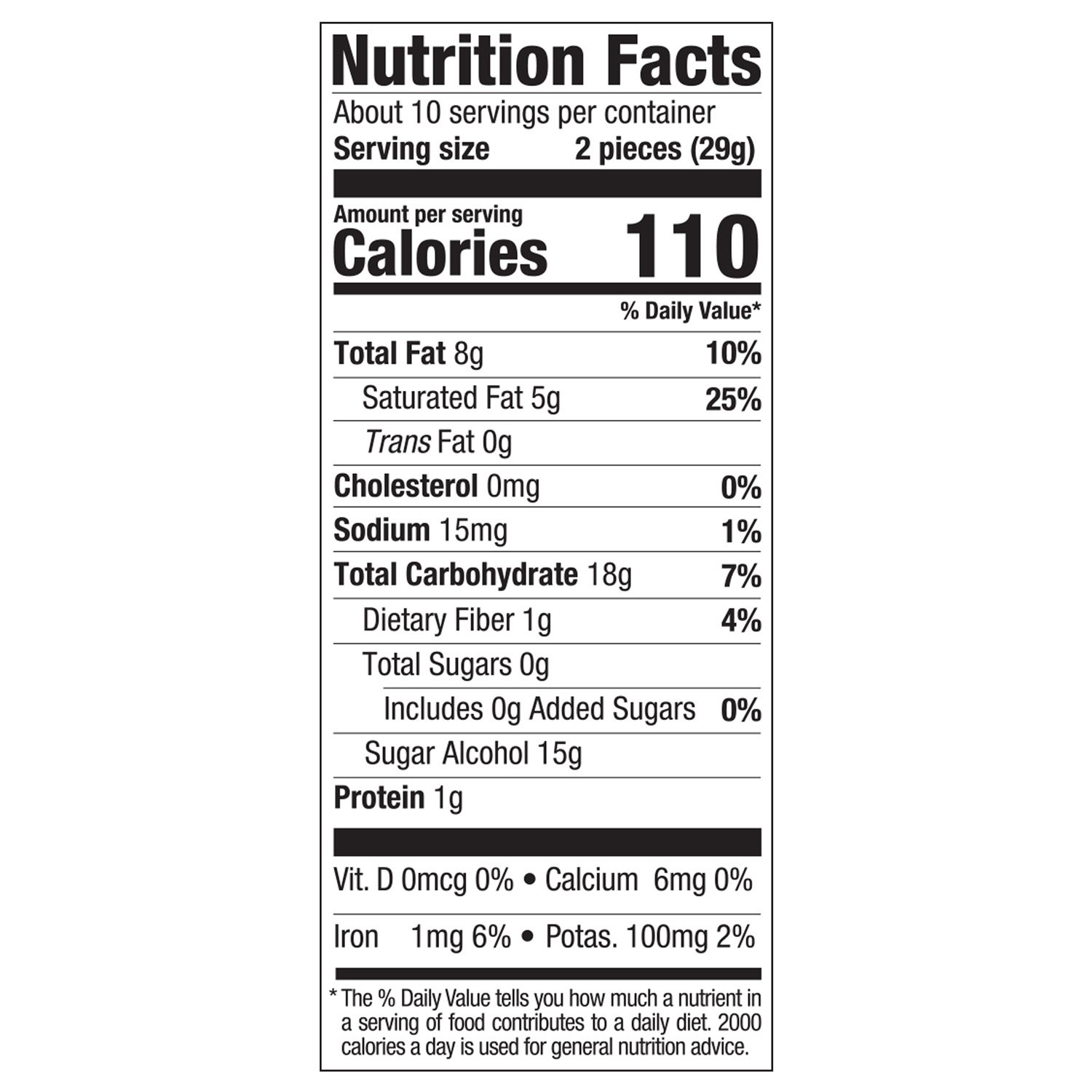 Russell Stover Sugar-Free Dark Chocolate Mix, 10 Ounce Candy, Individually Wrapped Bars, Sweetened with Stevia