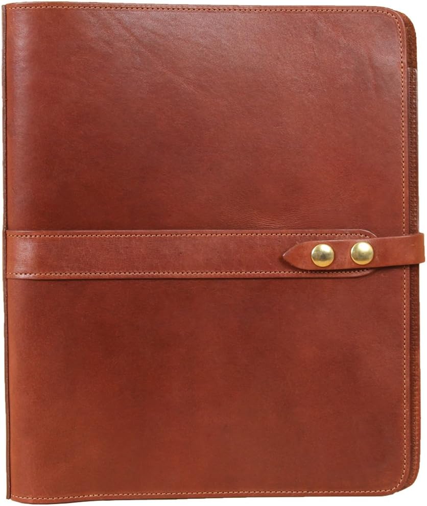 Col. Littleton Full-Grain Leather No.19 Notebook | 3-Ring Binder | Made in USA