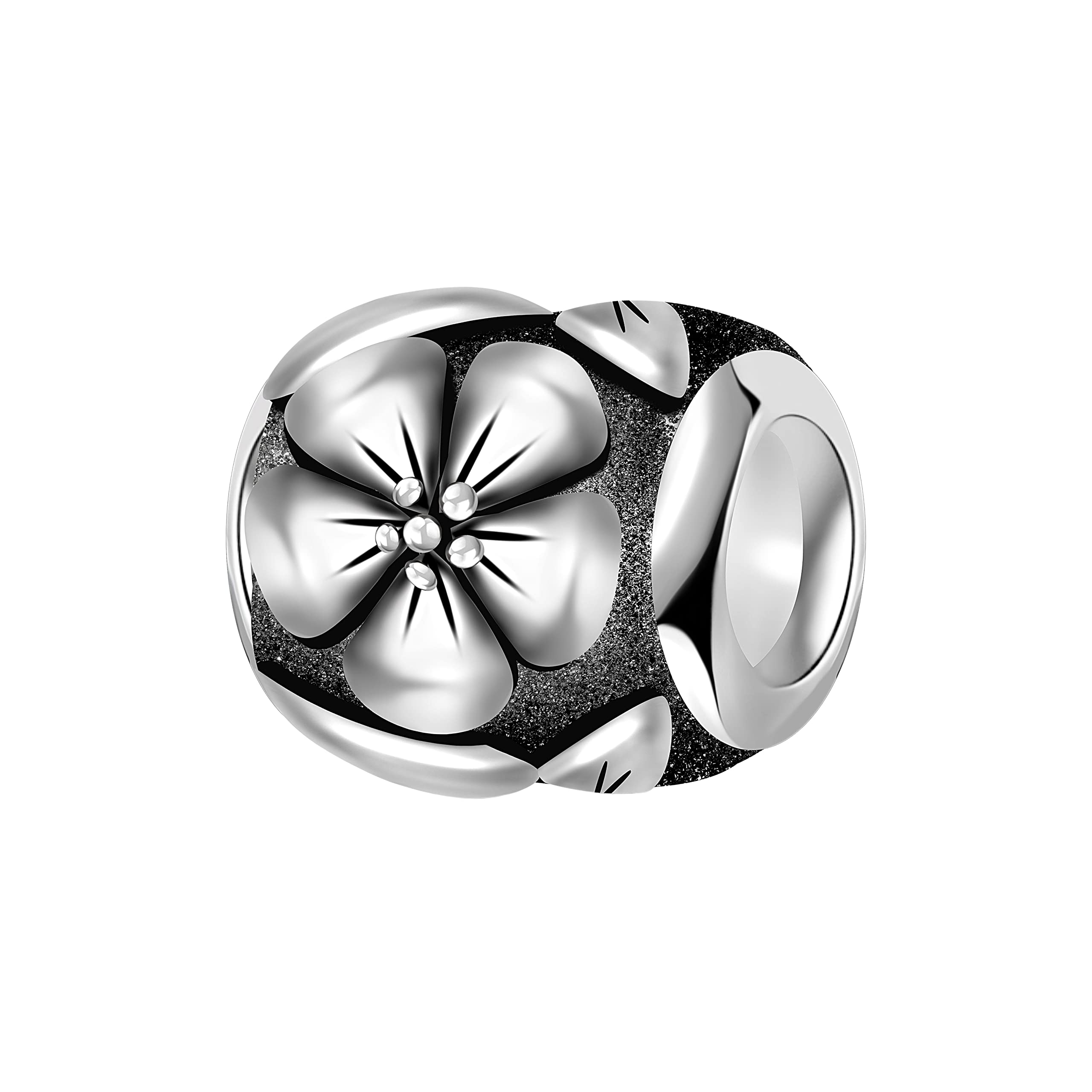 Andante-Stones Teekanne Charm Für Charm-Armbänder - Versilbert