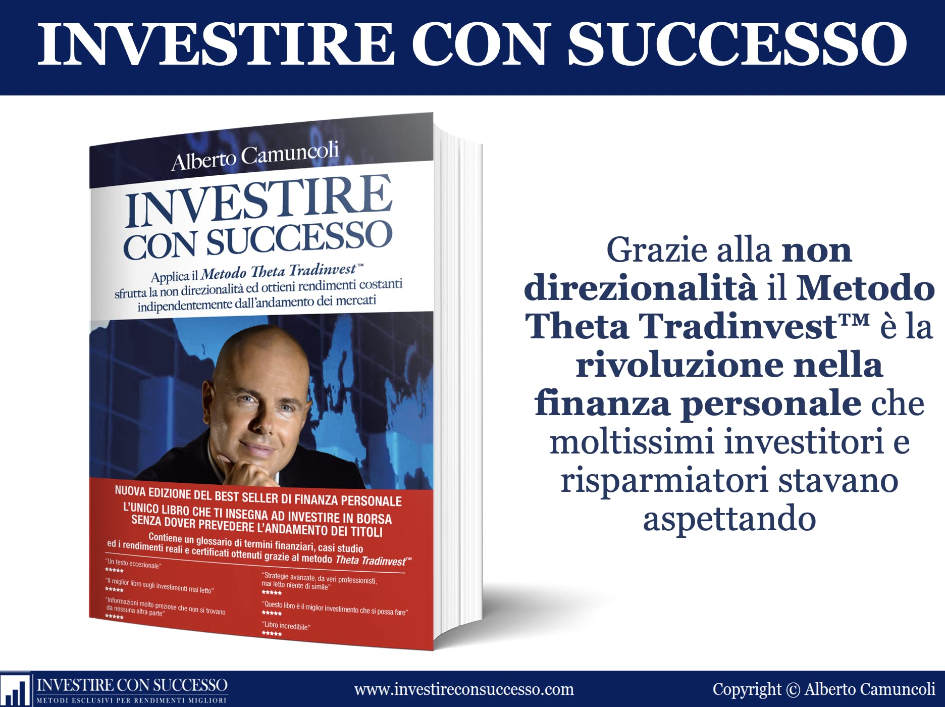 Investire con successo - Applica il metodo Theta Tradinvest™ ed ottieni rendimenti migliori in ogni fase di mercato.