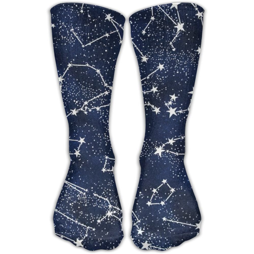 Ackerma Dowe Unisex Casual Crew Socks Glow In The Dark Midnight Fashion Novelty Socks