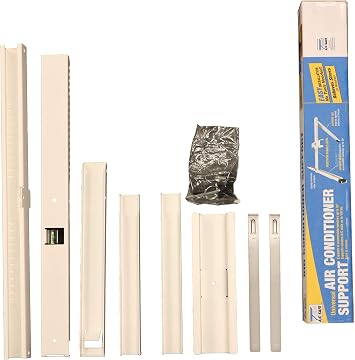 A/C Safe No Tool Support Bracket for Window Air Conditioners Up to 100 Lbs.