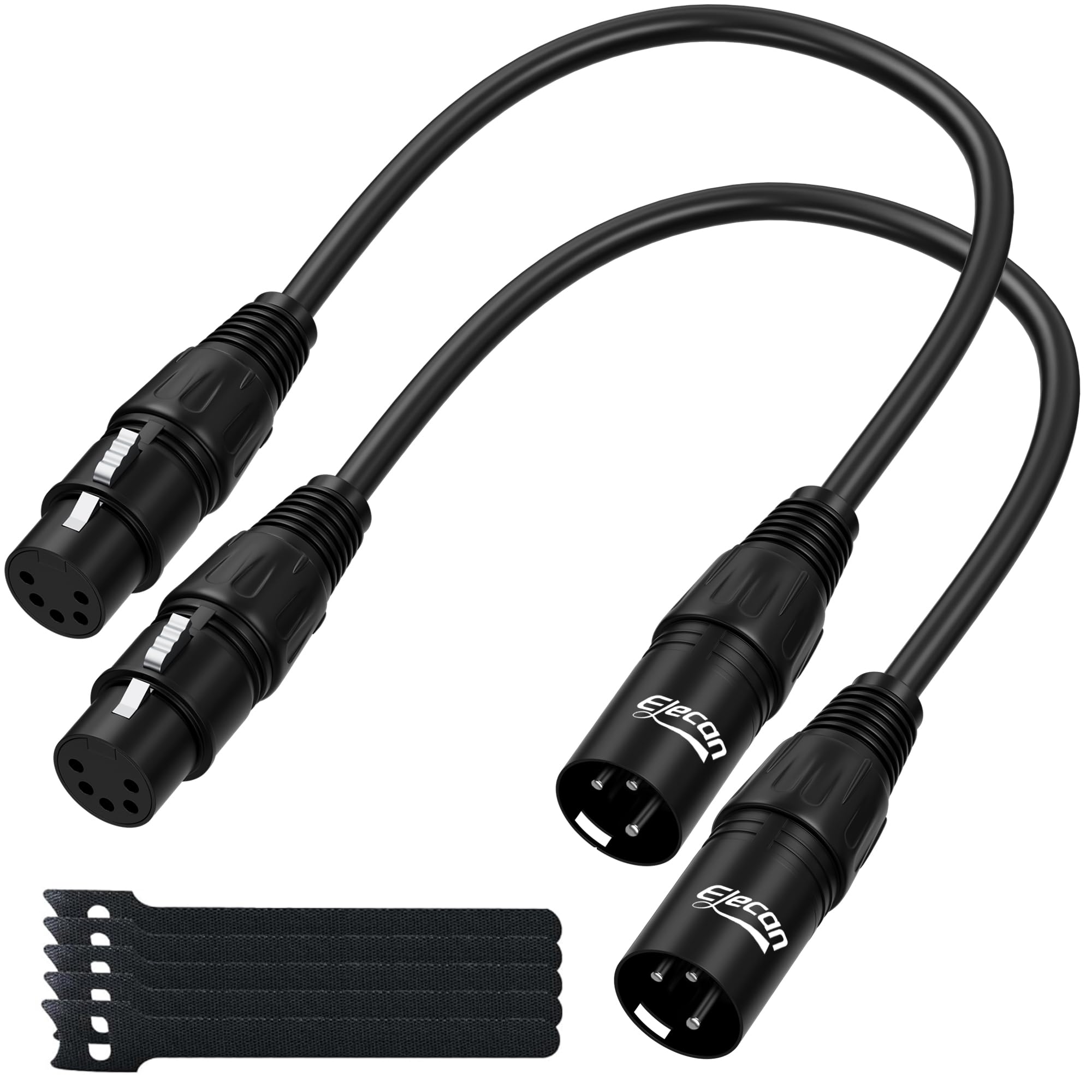 Amazon.com: Elecan 5 Pin DMX512 Female to 3 Pin XLR Male DMX