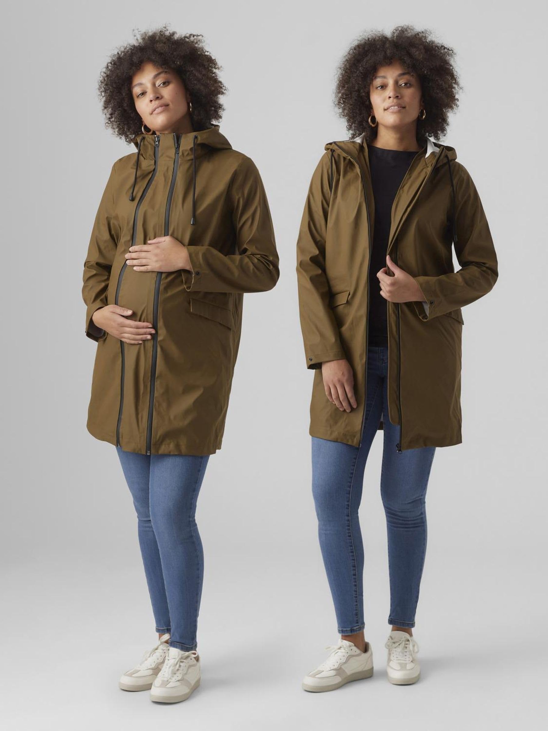 MAMALICIOUS Female Mantel Umstands-Regenjacke | Coat