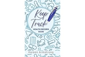 Keep Track: Health Record Book | Easily Keep Track of Your Health