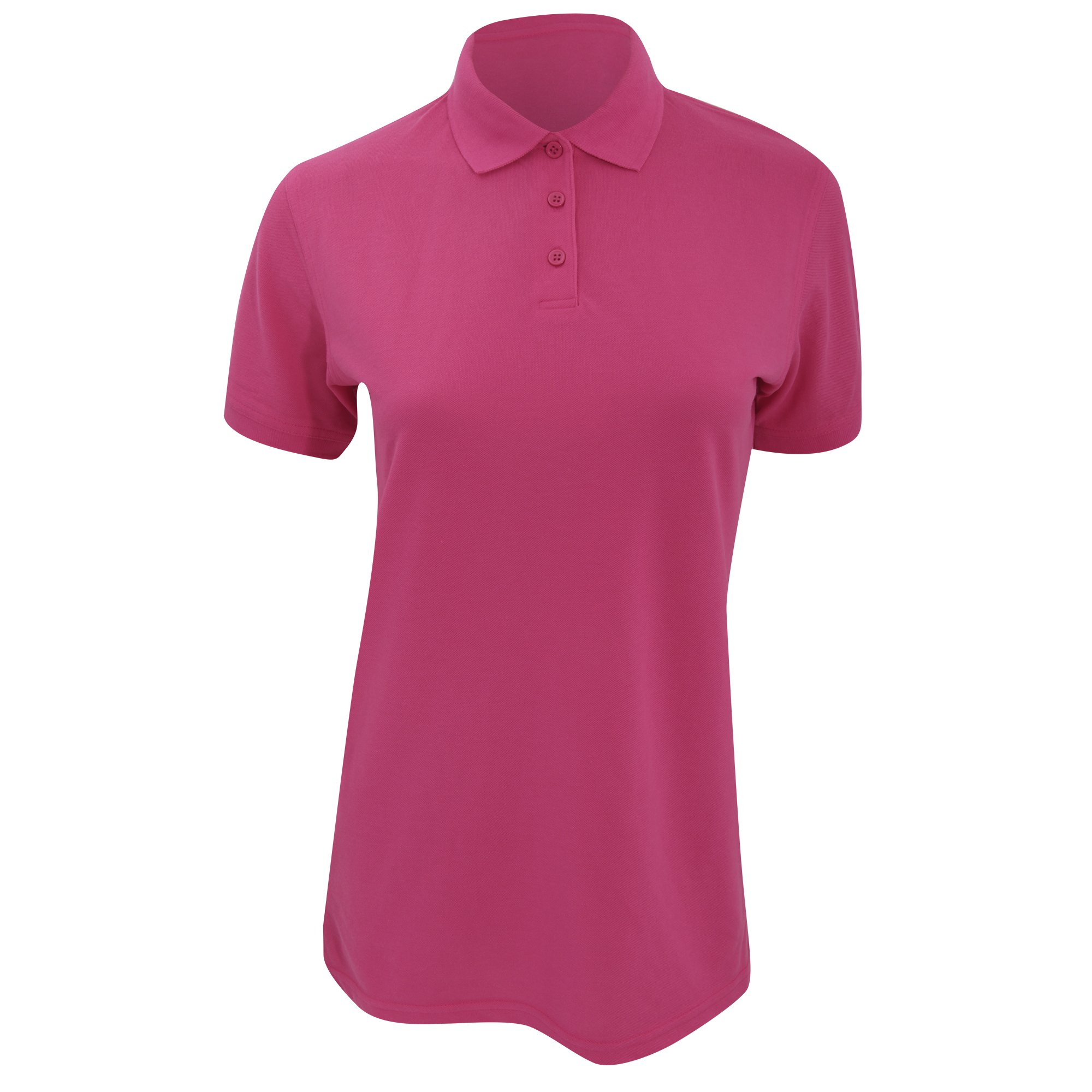 Kustom Kit Ladies Klassic Pique Polo Shirt Magenta 18