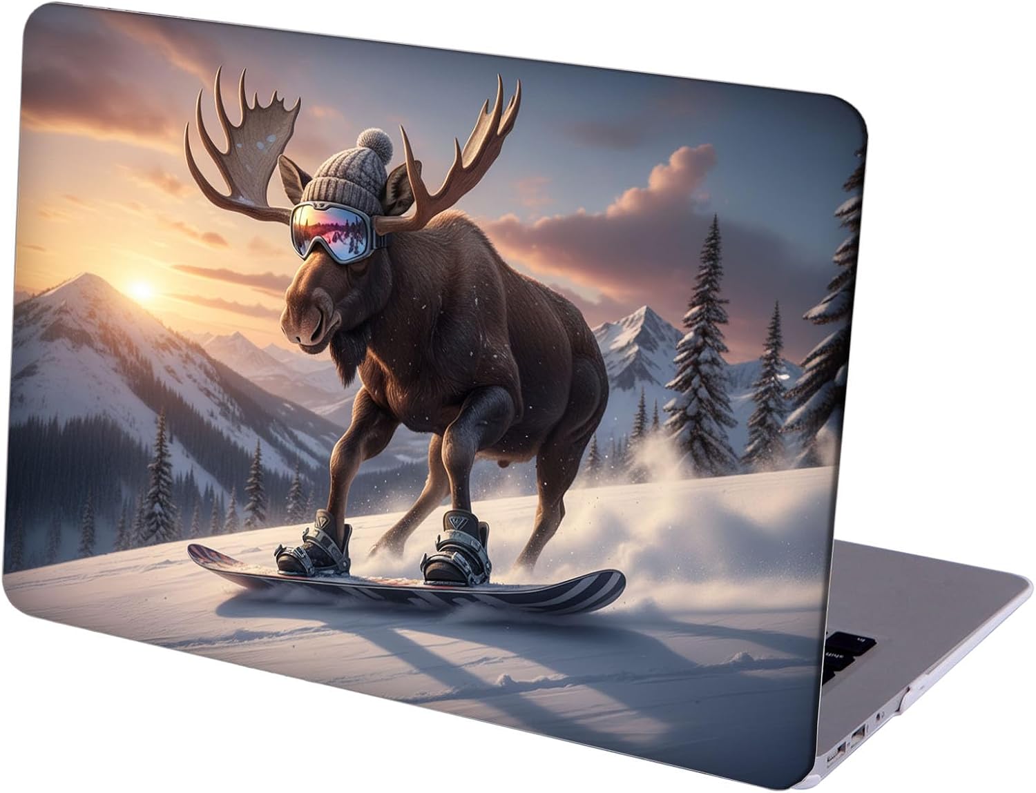 Compatible with MacBook Neo 13-inch, Hard Shell Case with Keyboard Cover and Screen Protector (A3404 A18 Pro chip, 2026 Release) - Moose MC23149