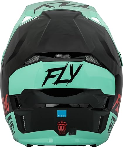 Miniatura 2 de Fly Racing, Formula CP - Casco de motocicleta (negromentarojo, talla L juvenil)