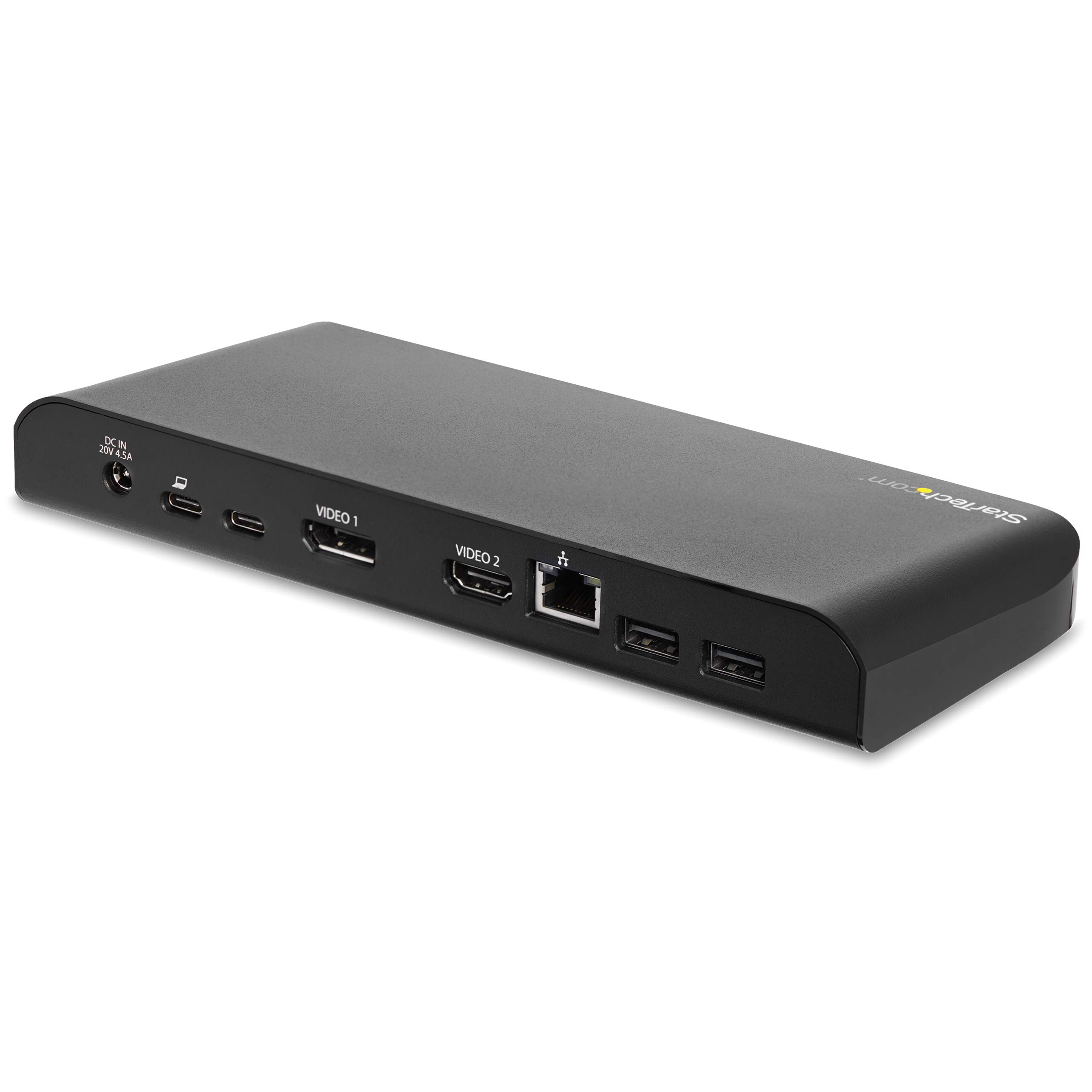StarTech.com DK30C2DPPD ドッキングステーション 60W ドッキングステーション／USB-C （USB 3.1 Gen1）& USB-A接続