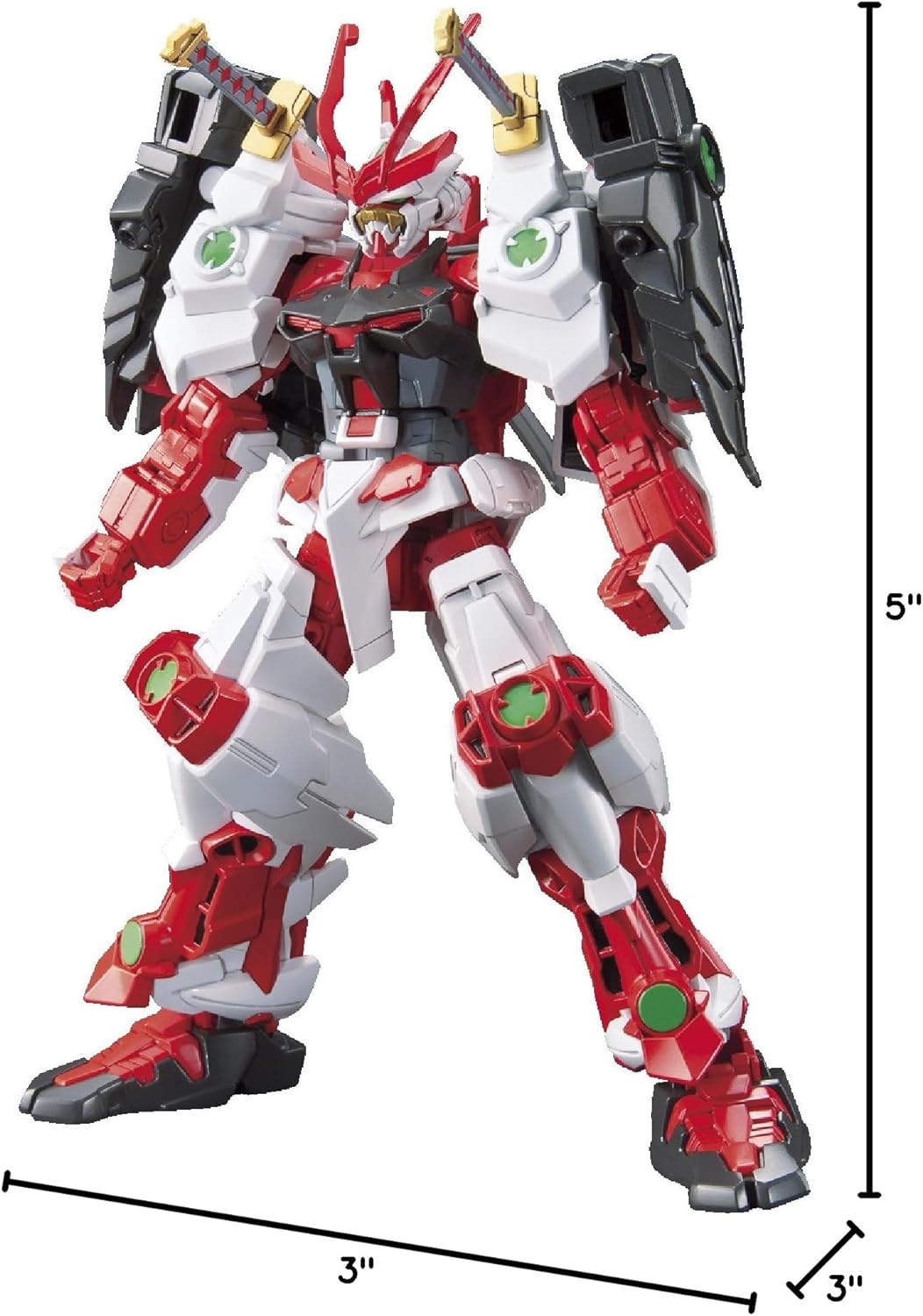 BANDAI Hobby HGBF Sengoku Astay Gundam Action Figure