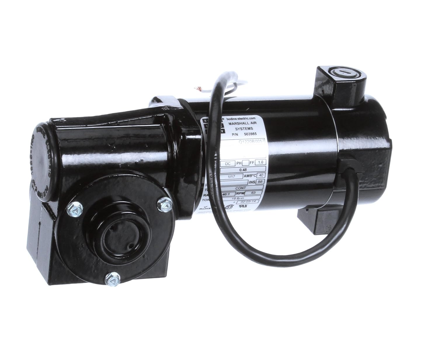 503985 Right Angle Motor, 1/17Hp