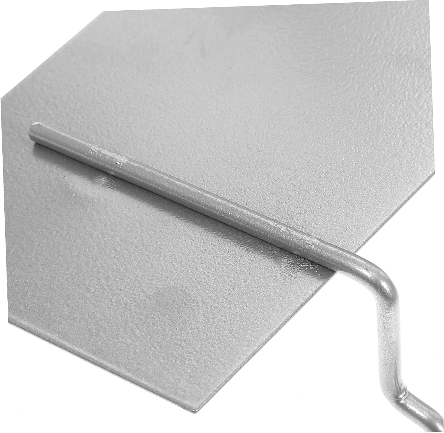 Mobestech Metal Pegboard Panels Garage Shelf Brackets 2pcs Pegboard Shelf Holders for Tools