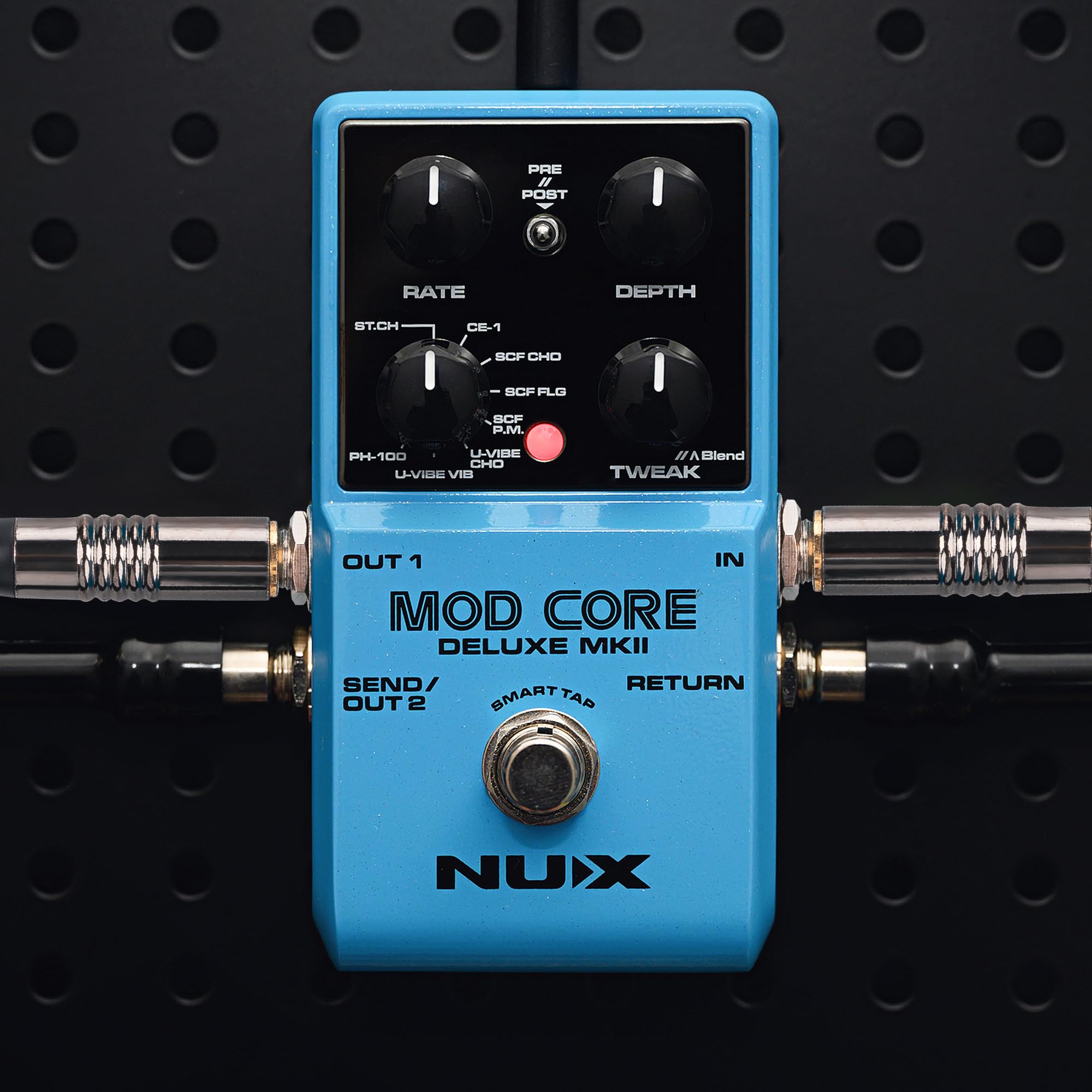 Amazon | NUX Mod Core Deluxe MKII 8変調タイプ モノラルアウトまたは