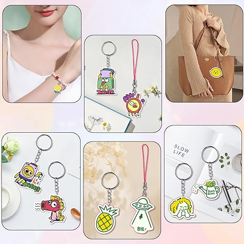 Vista 12 de Kit de hojas retráctiles de plástico retráctil, kit de papel retráctil Dink con 25 hojas de película retráctil+herramientas de arte retráctil