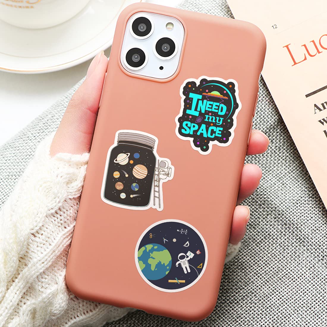 10 Tipos De Tatuajes Espaciales Desechables Para Niños, Pegatinas Corporales De Dibujos Animados Astronautas Nave Espacial Planeta Maquillaje Facial Temporal A Prueba De Agua