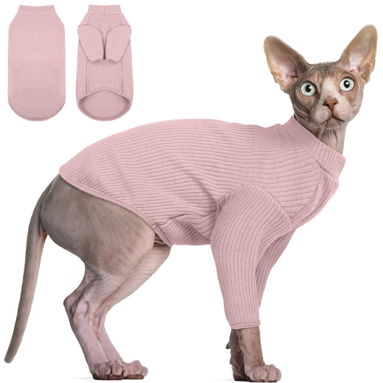 Pyjama chat Sphynx vêtements chaton pour nuit fraîche - 8