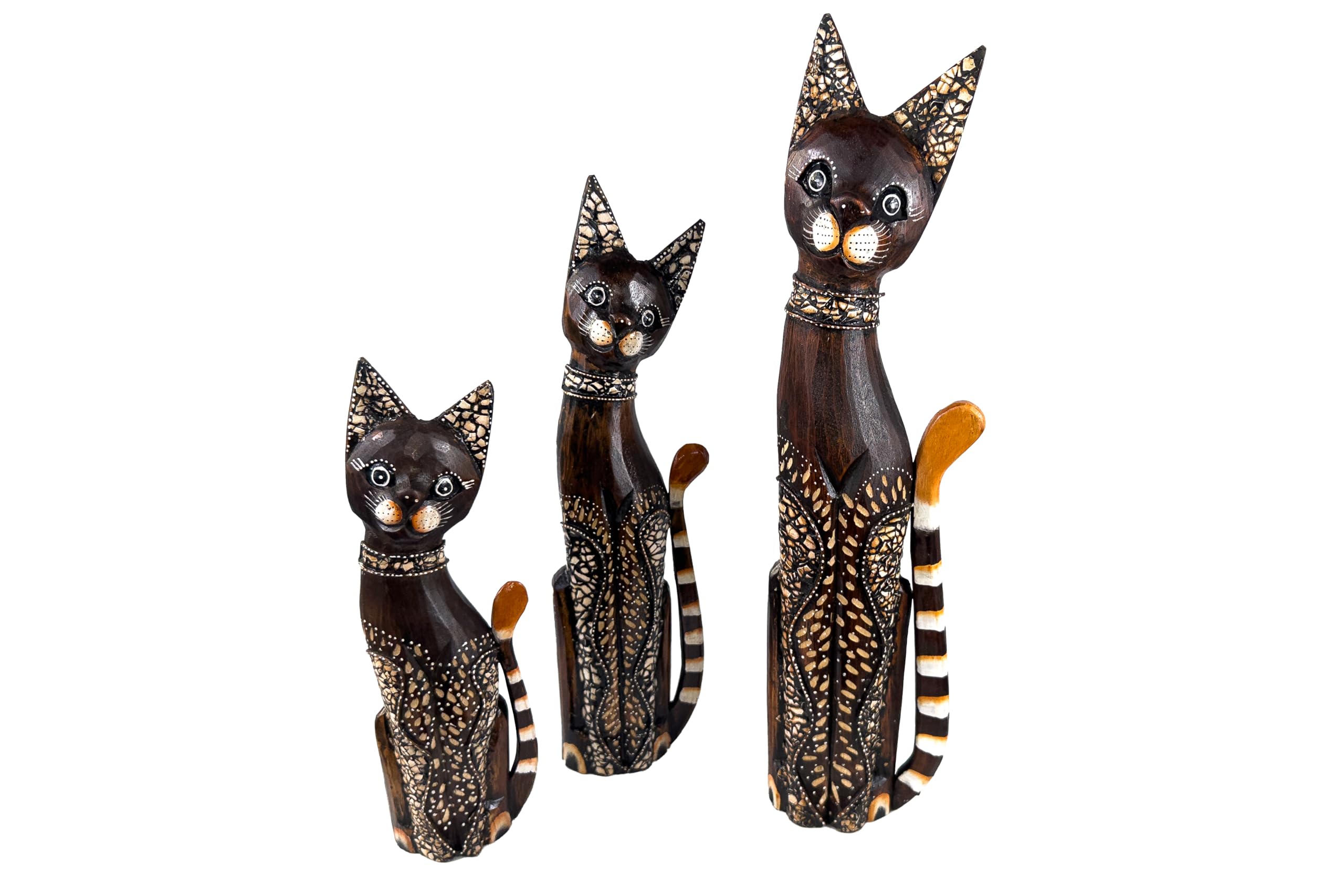 Katze MAUTZ großes 3-er Set in den Größen 40, 50 und 60 cm
